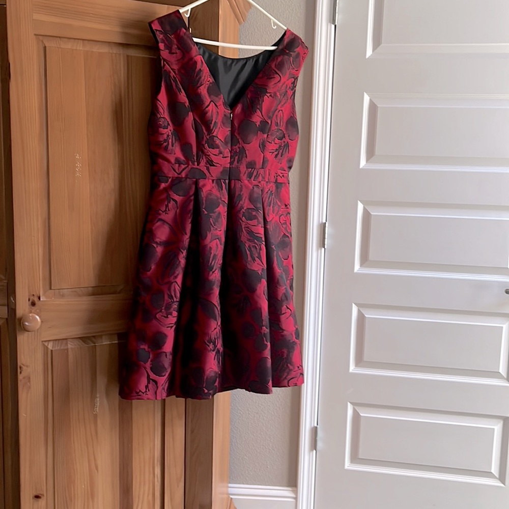 Black and red after hours dress